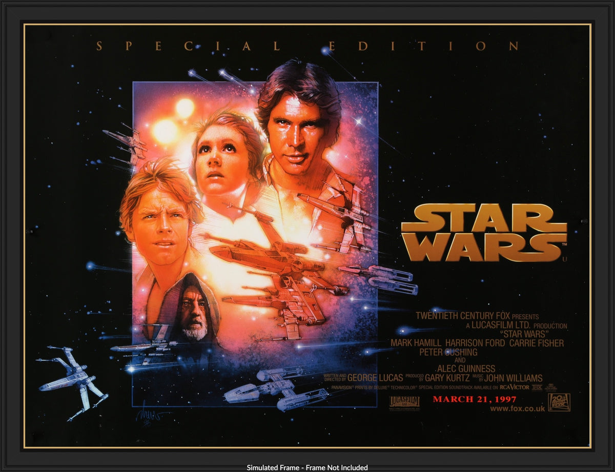 Star Wars (1977) original movie poster for sale at Originalfilmart