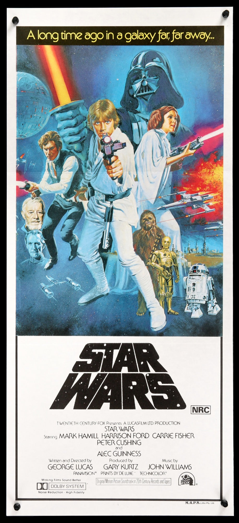 Star Wars (1977) original movie poster for sale at Originalfilmart