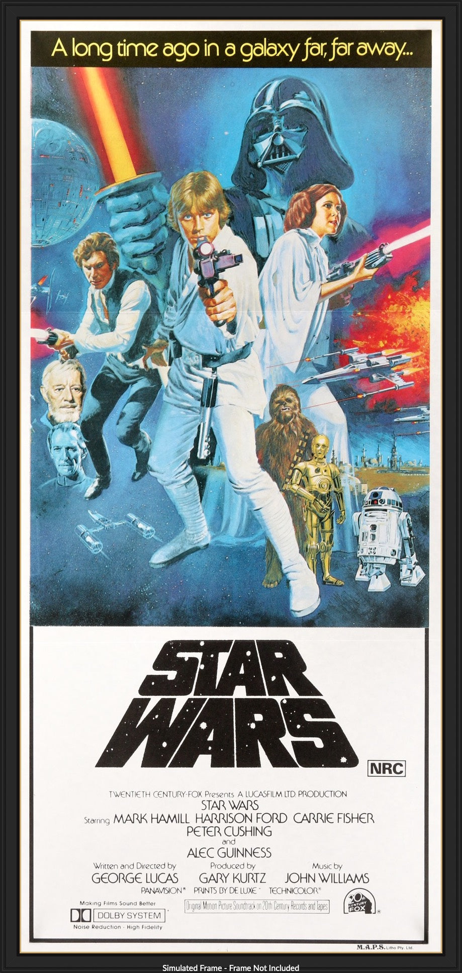 Star Wars (1977) original movie poster for sale at Originalfilmart