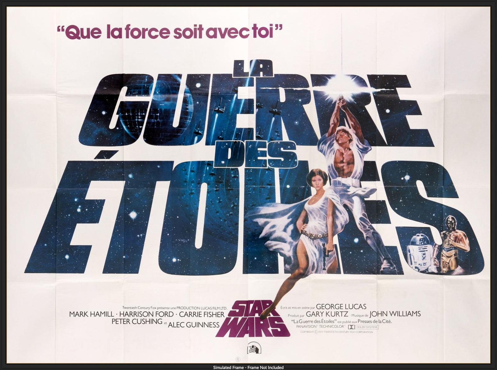 Star Wars (1977) original movie poster for sale at Originalfilmart