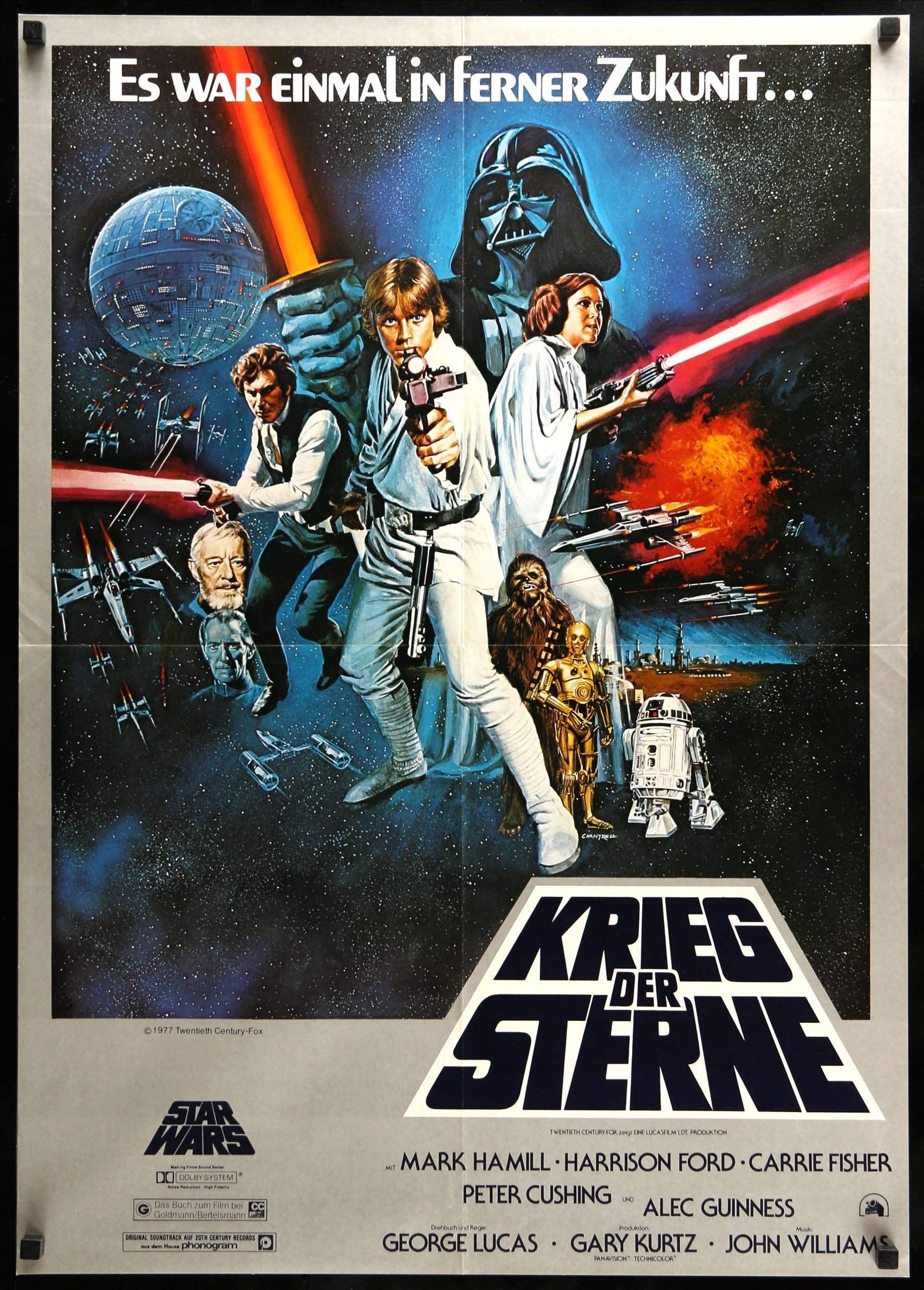 Star Wars (1977) original movie poster for sale at Originalfilmart