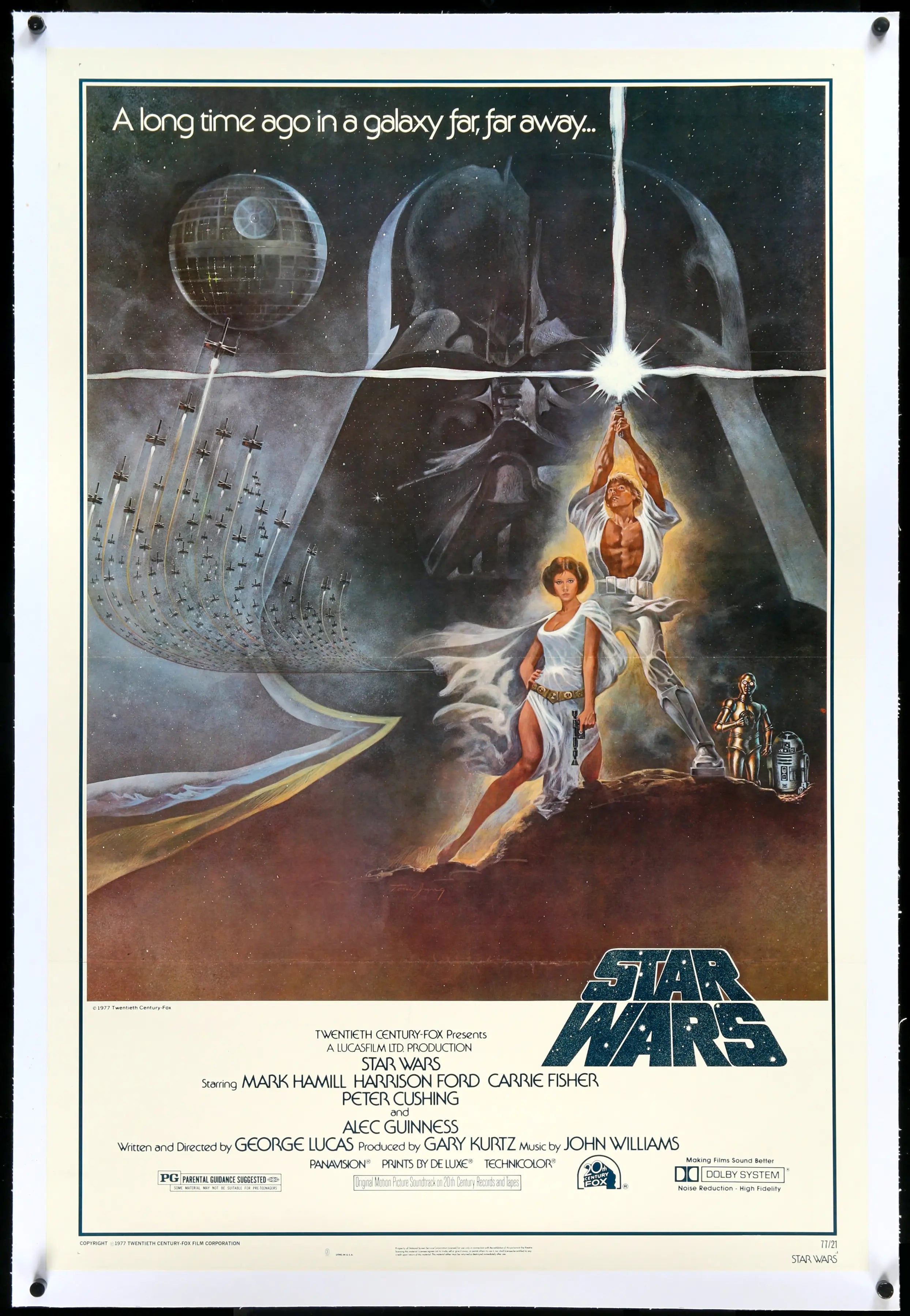 Star Wars (1977) original movie poster for sale at Originalfilmart