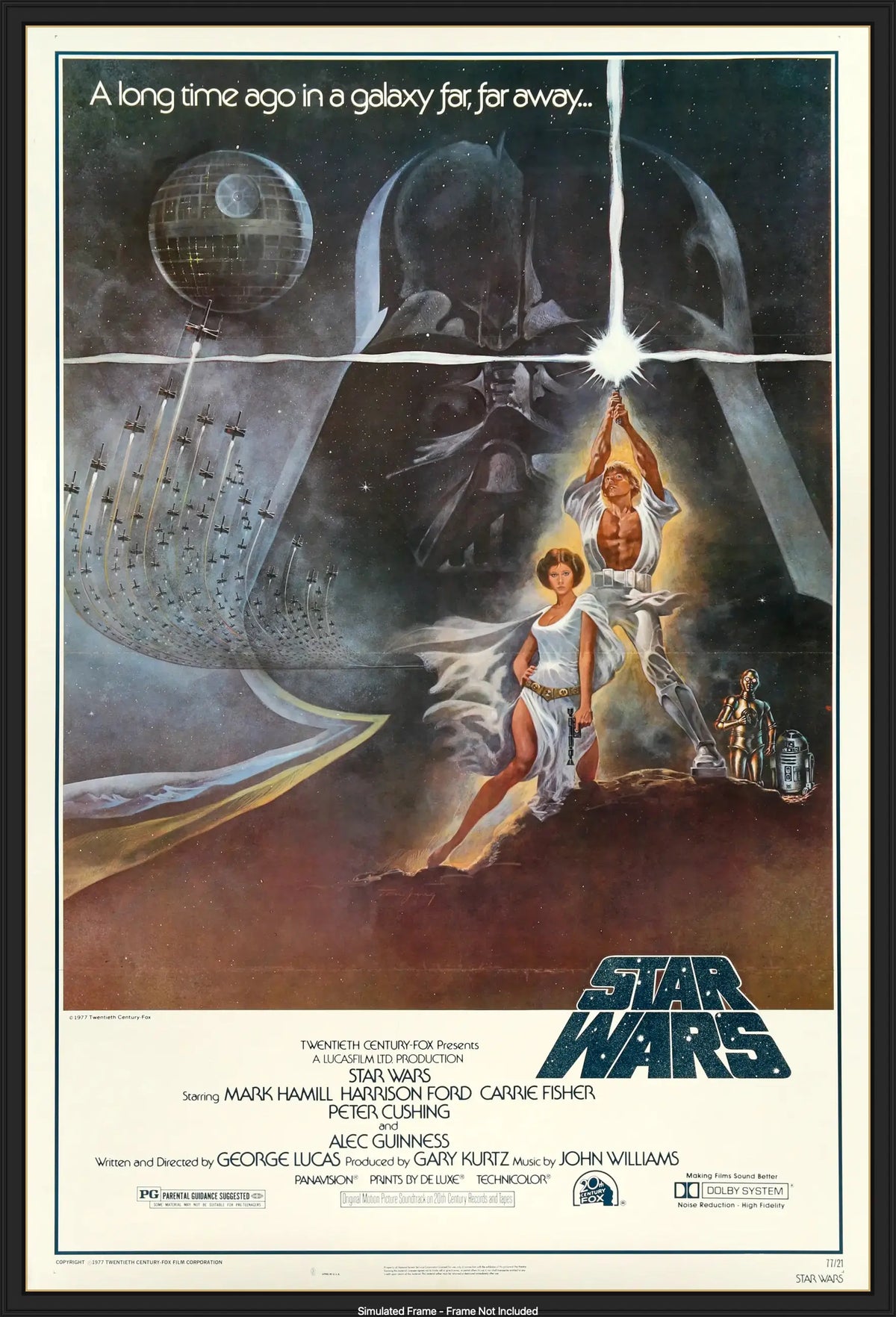 Star Wars (1977) original movie poster for sale at Originalfilmart