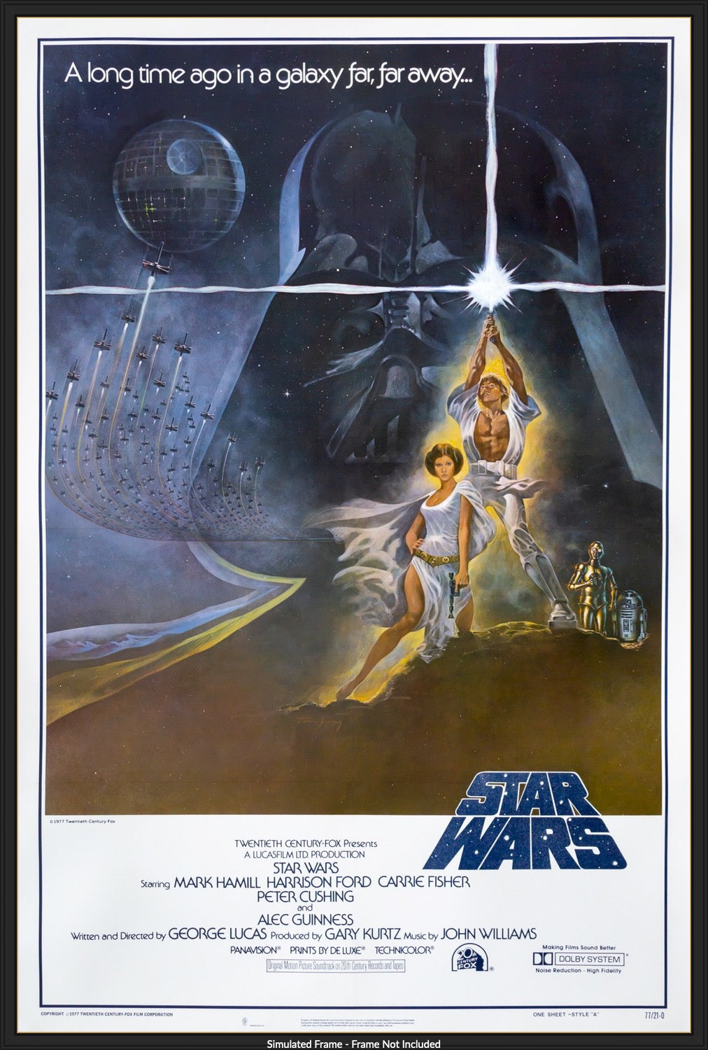 Star Wars (1977) original movie poster for sale at Originalfilmart