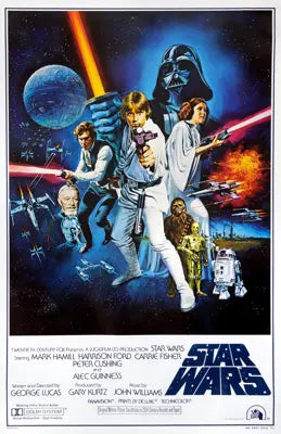 Star Wars (1977) original movie poster for sale at Originalfilmart