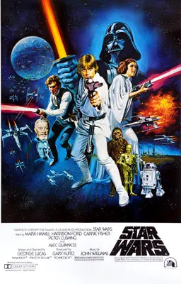 Star Wars (1977) original movie poster for sale at Originalfilmart