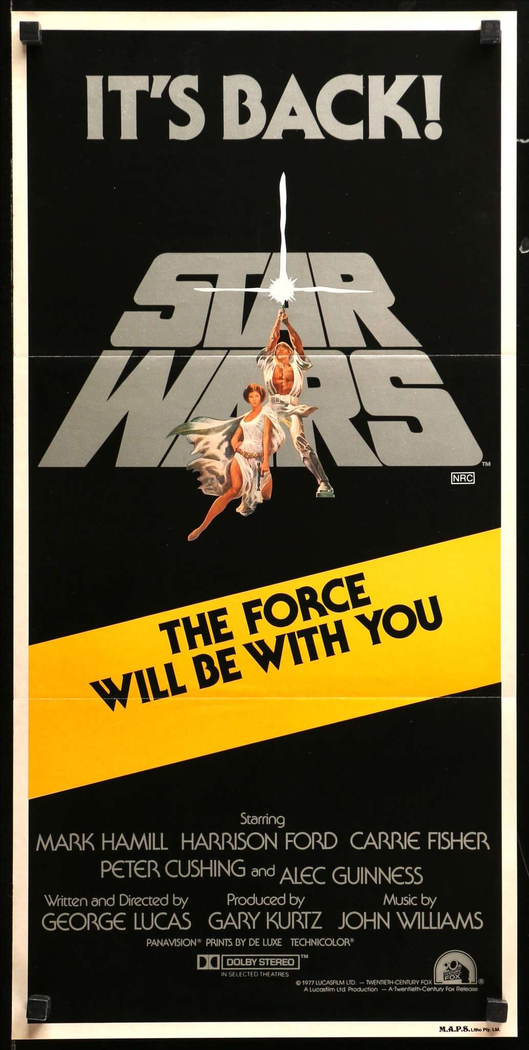 Star Wars (1977) original movie poster for sale at Originalfilmart