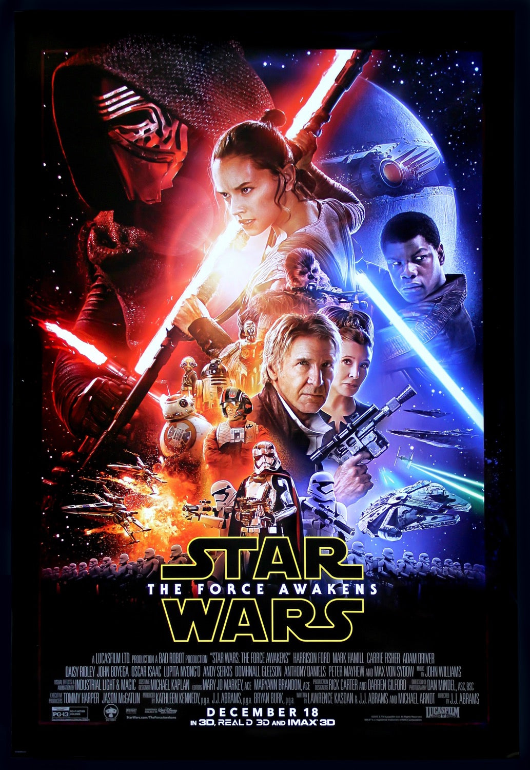 Star Wars: Episode VII - The Force Awakens (2015) original movie poster for sale at Originalfilmart