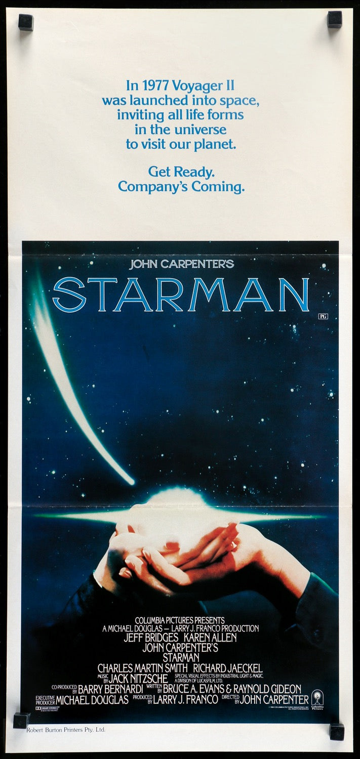 Starman (1984) original movie poster for sale at Originalfilmart