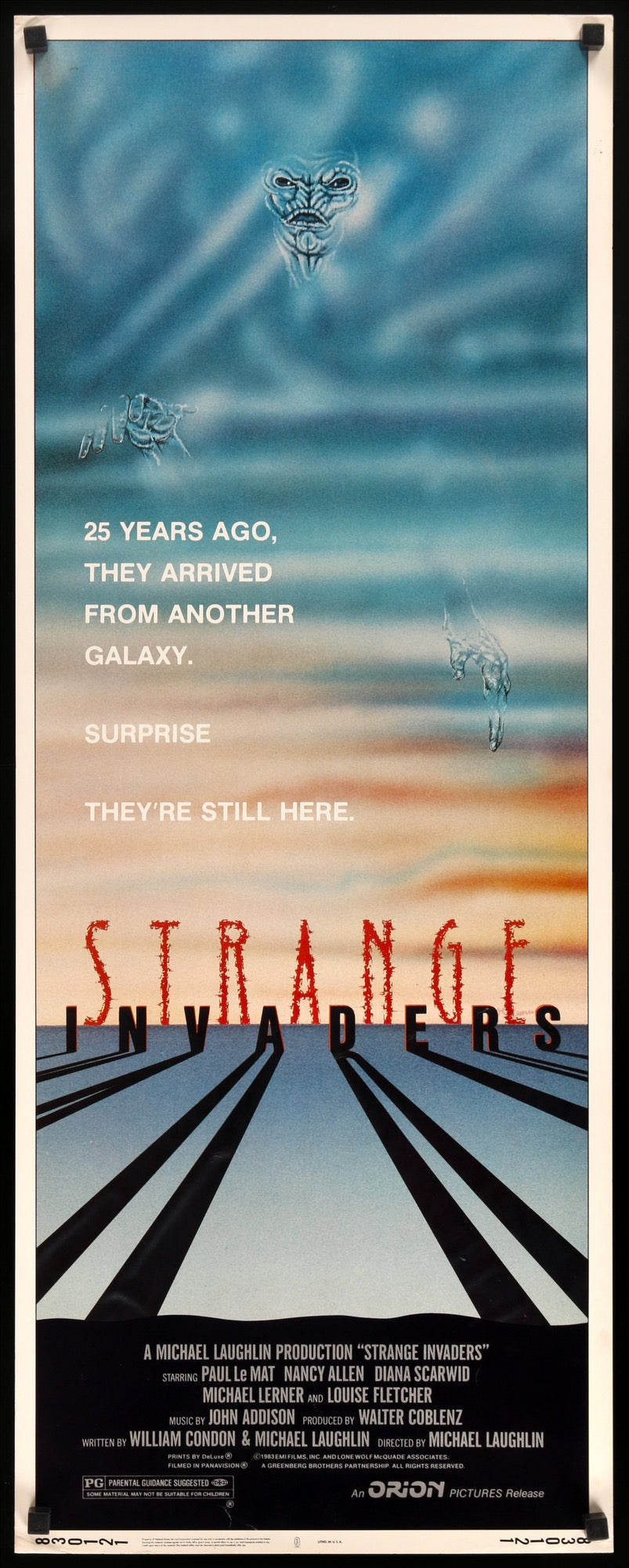 Strange Invaders (1983) original movie poster for sale at Originalfilmart