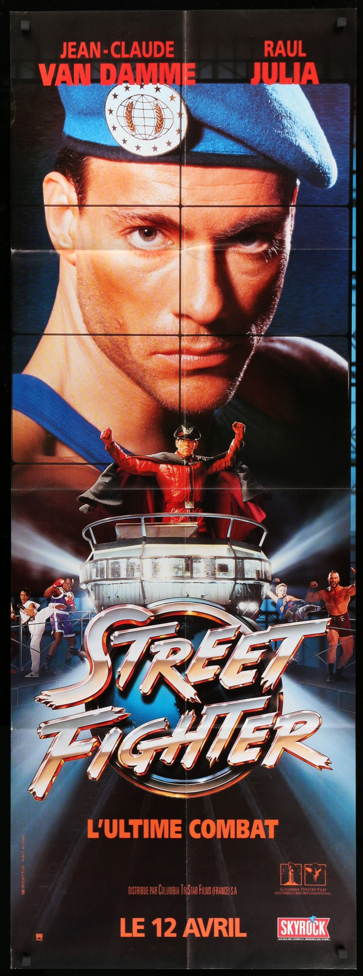 Street Fighter (1994) original movie poster for sale at Originalfilmart