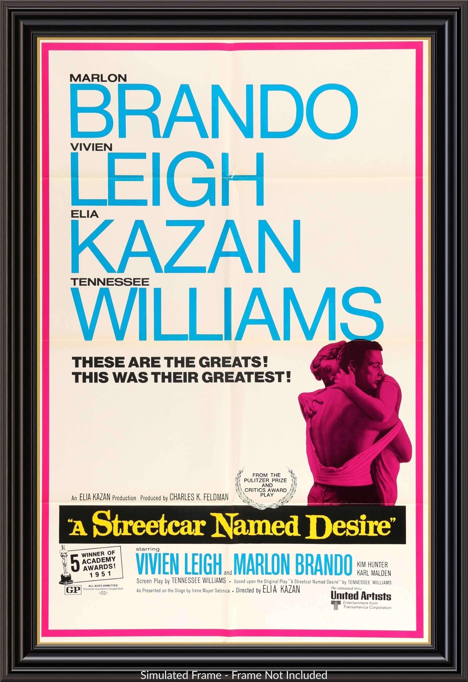 A Streetcar Named Desire (1951) original movie poster for sale at Originalfilmart