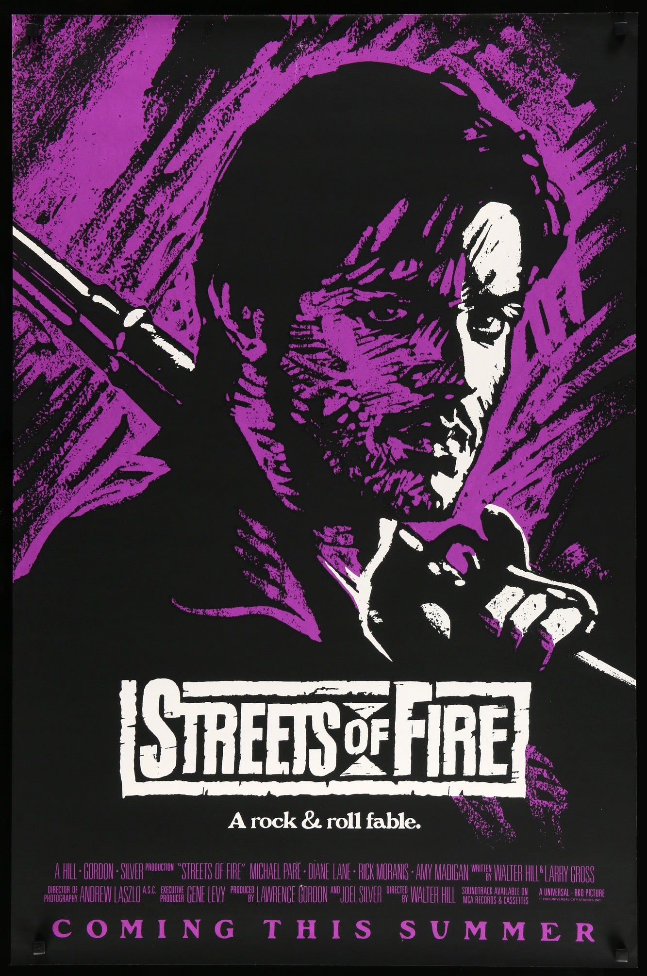 Streets of Fire (1984) original movie poster for sale at Originalfilmart