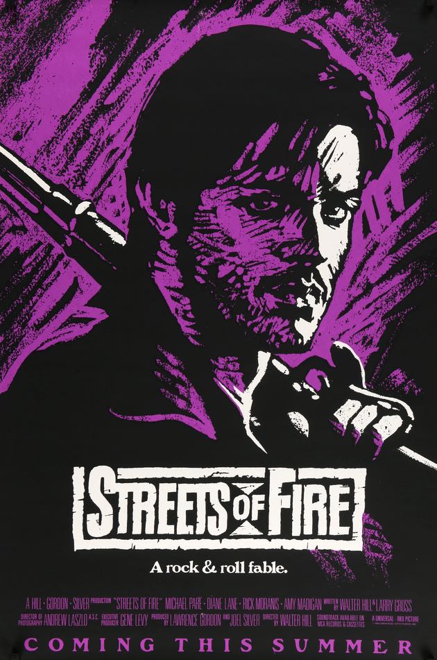 Streets of Fire (1984) original movie poster for sale at Originalfilmart