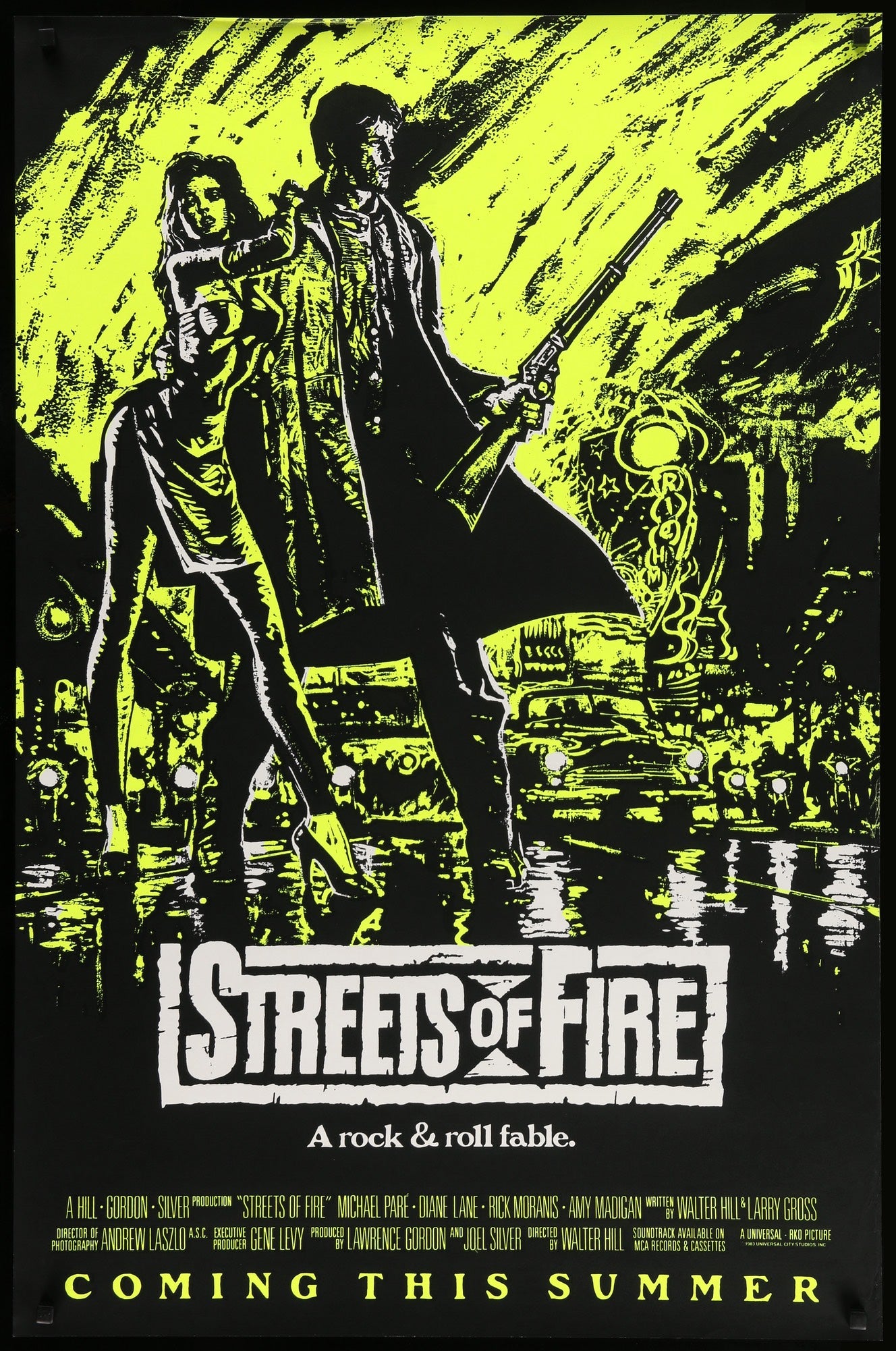 Streets of Fire (1984) original movie poster for sale at Originalfilmart