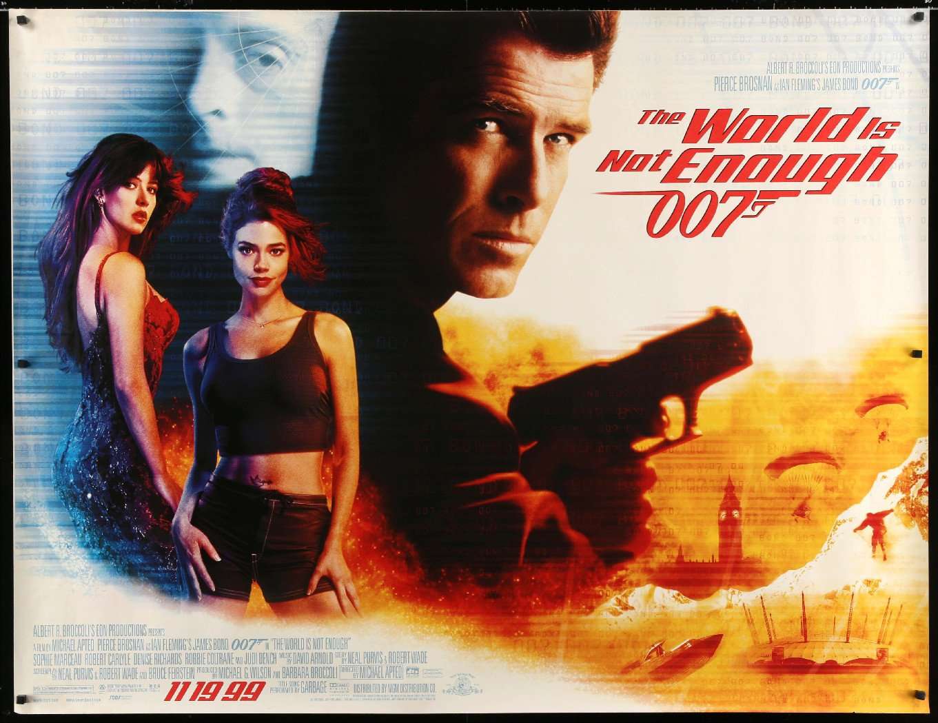 World Is Not Enough (1999) original movie poster for sale at Originalfilmart