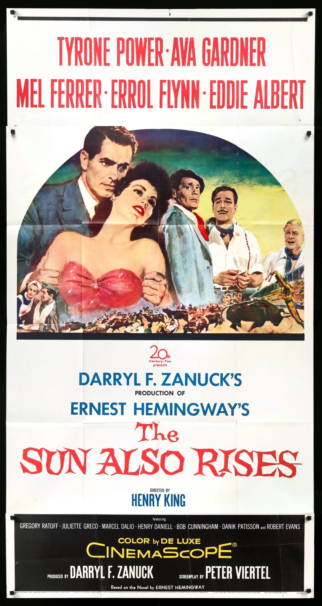 Sun Also Rises (1957) original movie poster for sale at Originalfilmart