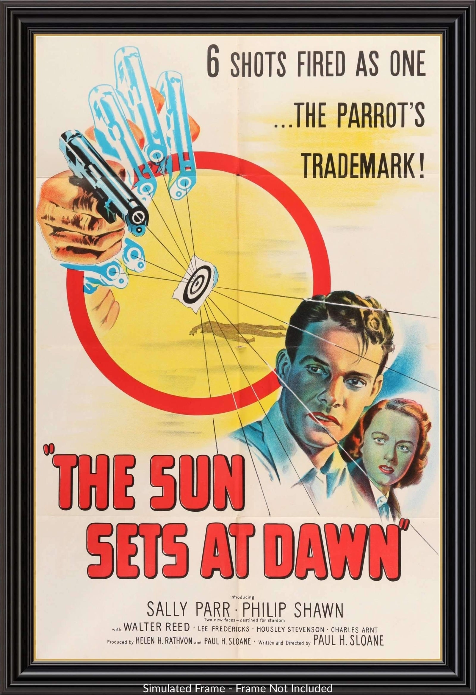Sun Sets at Dawn (1950) original movie poster for sale at Originalfilmart