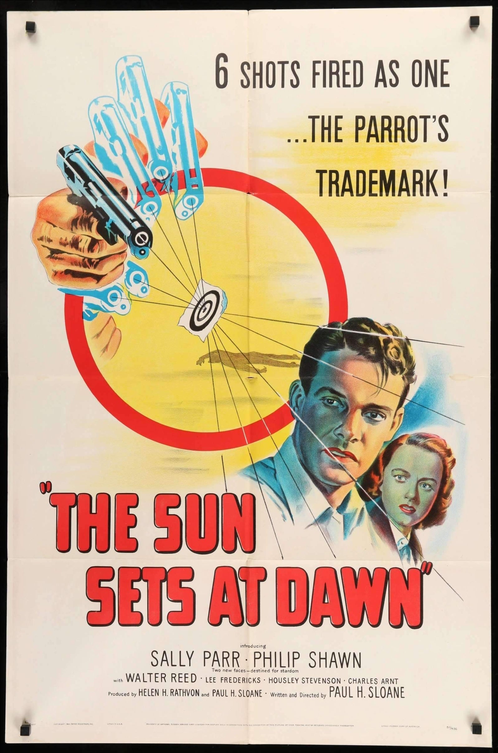 Sun Sets at Dawn (1950) original movie poster for sale at Originalfilmart