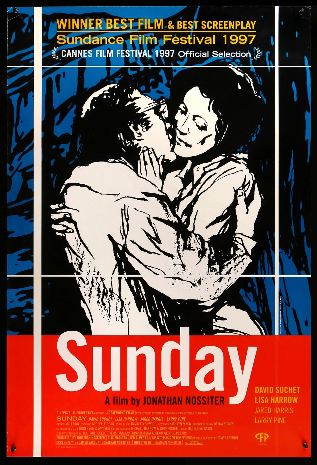 Sunday (1997) original movie poster for sale at Originalfilmart