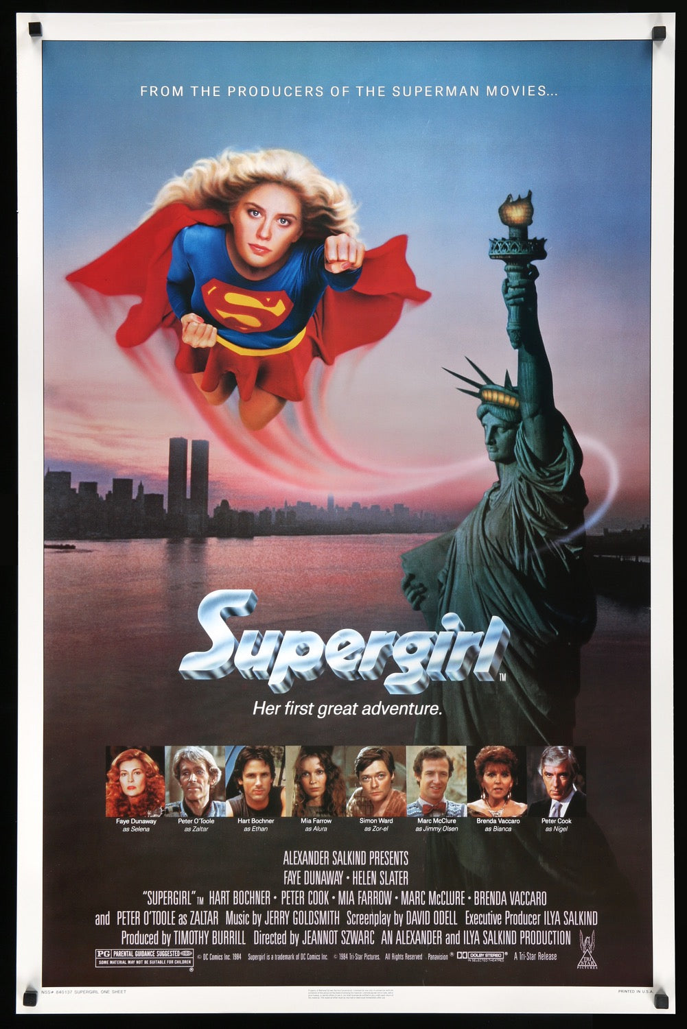 Supergirl (1984) original movie poster for sale at Originalfilmart