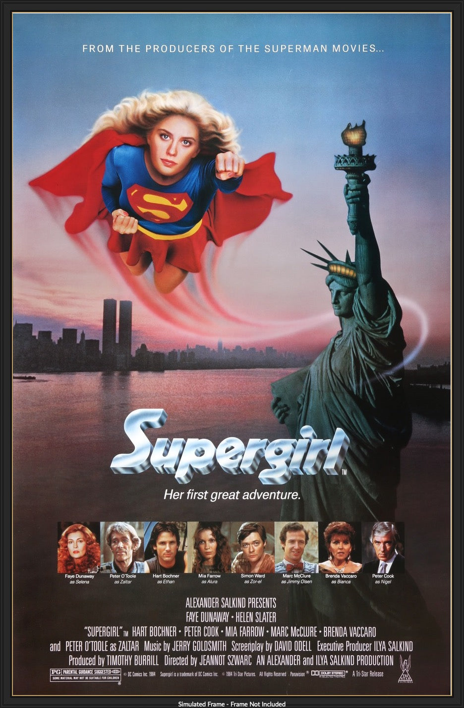 Supergirl (1984) original movie poster for sale at Originalfilmart