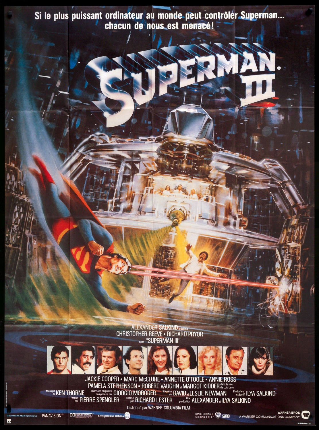 Superman III (1983) original movie poster for sale at Originalfilmart