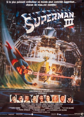 Superman III (1983) original movie poster for sale at Originalfilmart