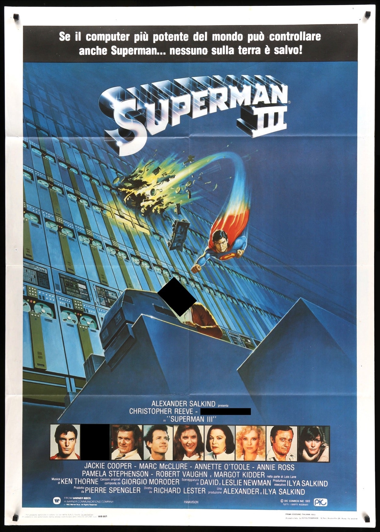 Superman III (1983) original movie poster for sale at Originalfilmart
