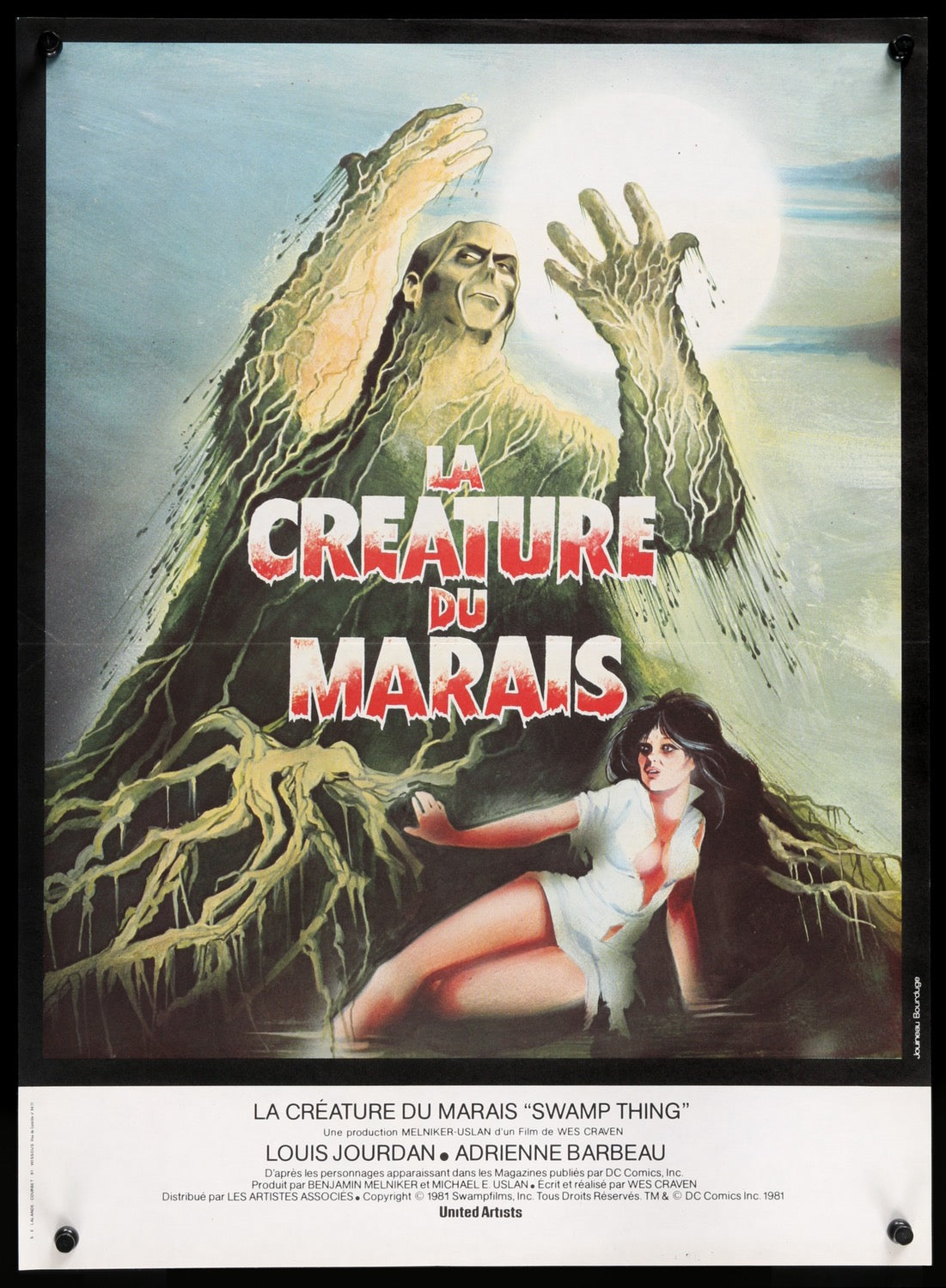 Swamp Thing (1982) original movie poster for sale at Originalfilmart