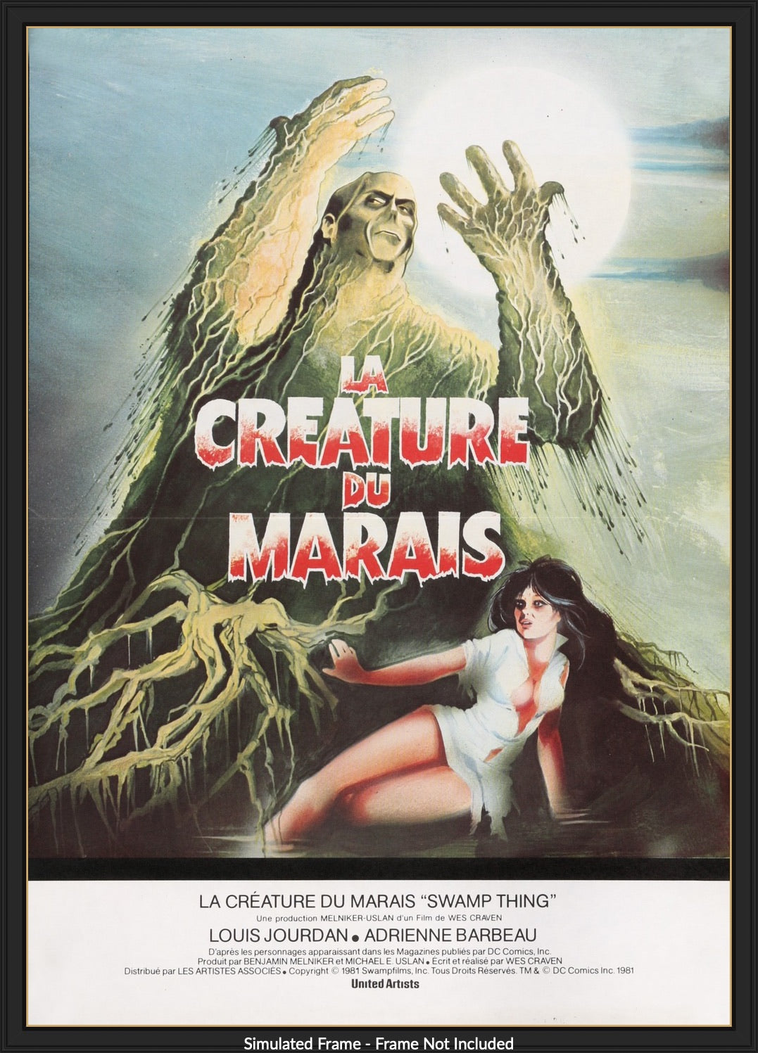 Swamp Thing (1982) original movie poster for sale at Originalfilmart