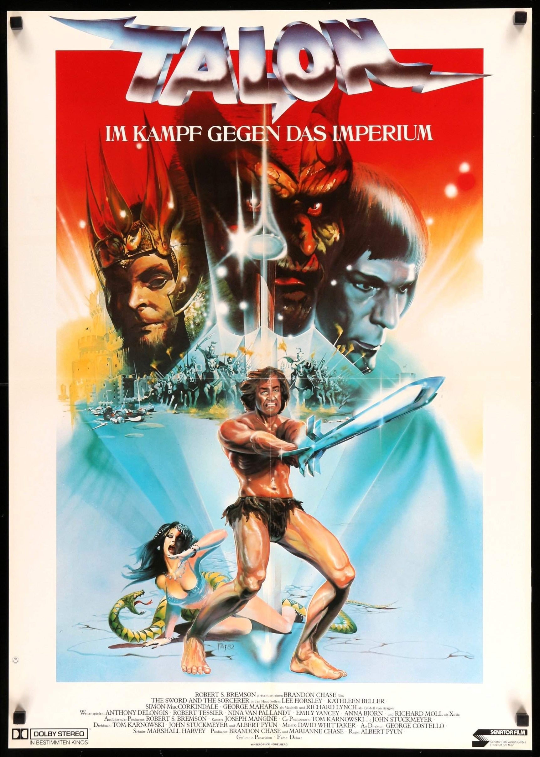 Sword and the Sorcerer (1982) original movie poster for sale at Originalfilmart