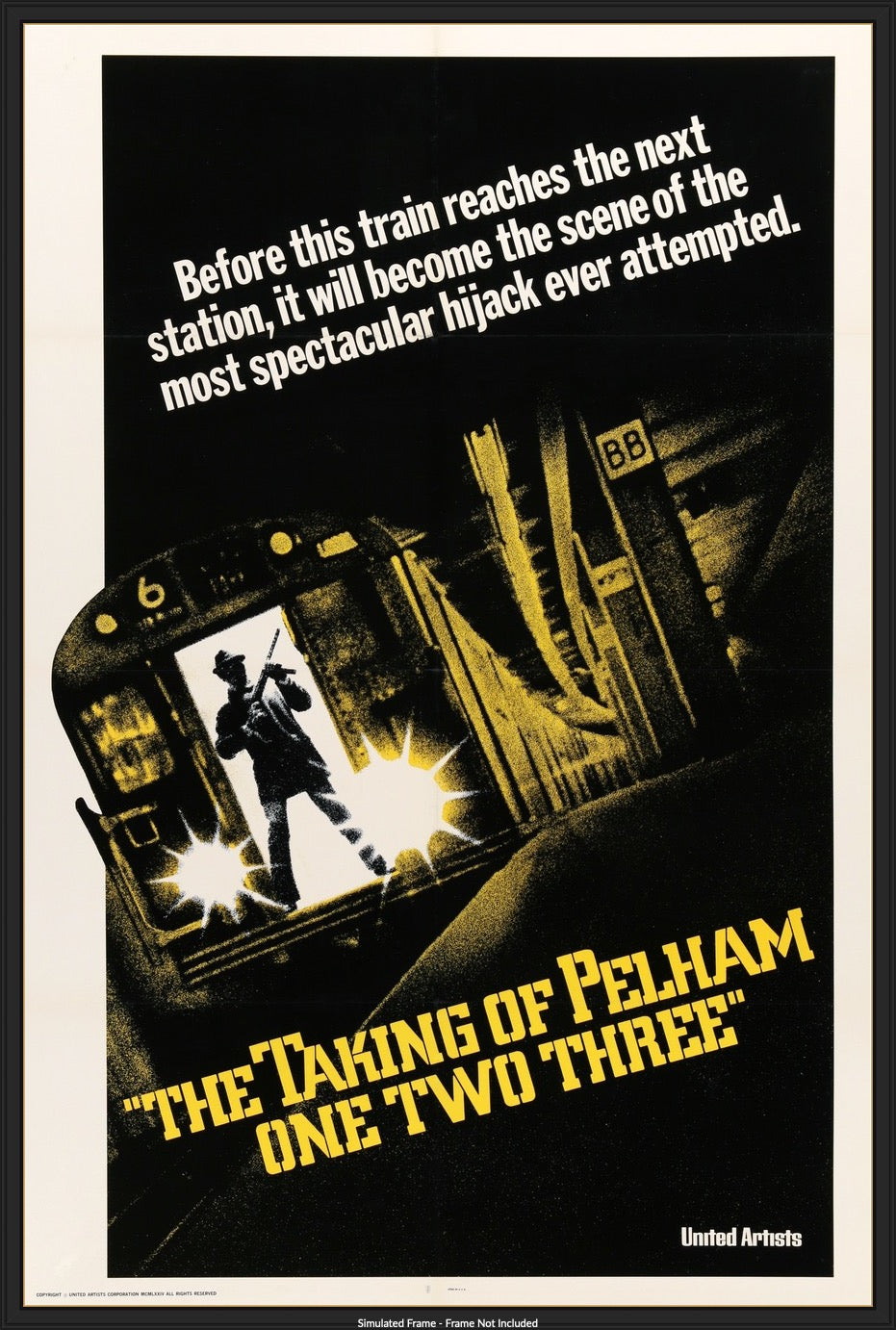 Taking of Pelham One Two Three (1974) original movie poster for sale at Originalfilmart