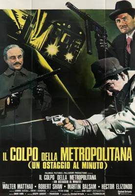 Taking of Pelham One Two Three (1974) original movie poster for sale at Originalfilmart