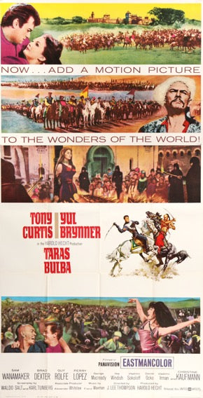 Taras Bulba (1962) original movie poster for sale at Originalfilmart