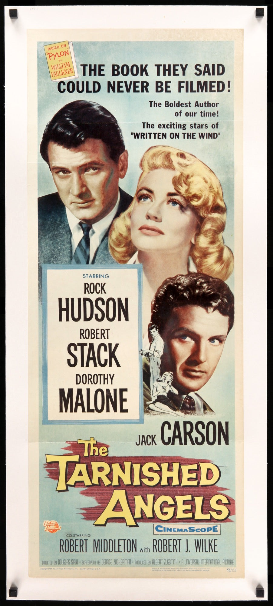 Tarnished Angels (1958) original movie poster for sale at Originalfilmart