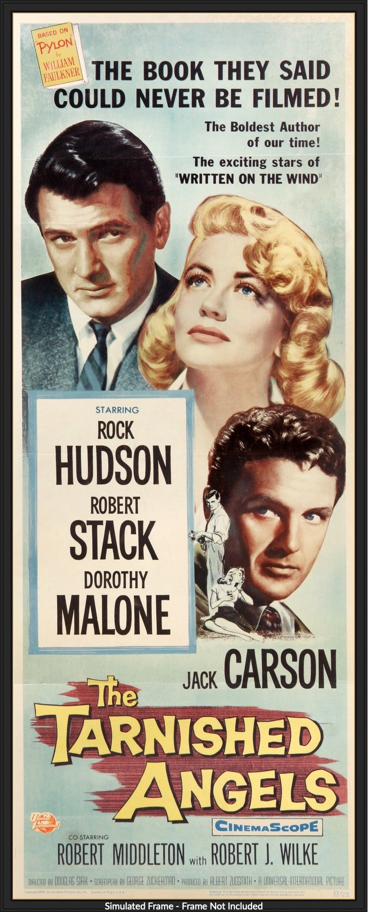 Tarnished Angels (1958) original movie poster for sale at Originalfilmart