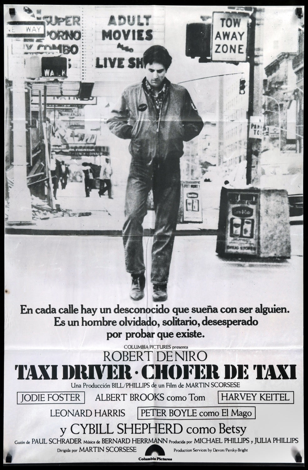 Taxi Driver (1976) original movie poster for sale at Originalfilmart
