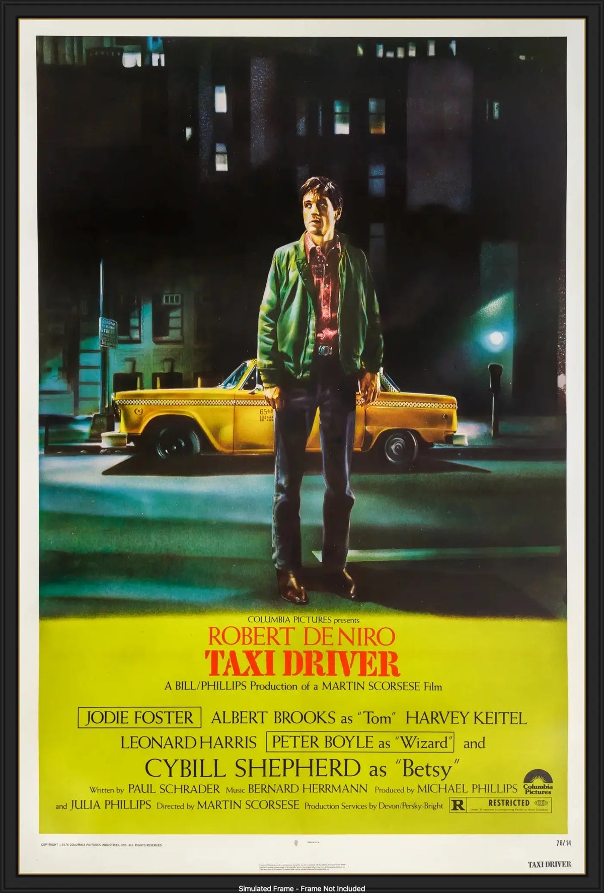 Taxi Driver (1976) original movie poster for sale at Originalfilmart
