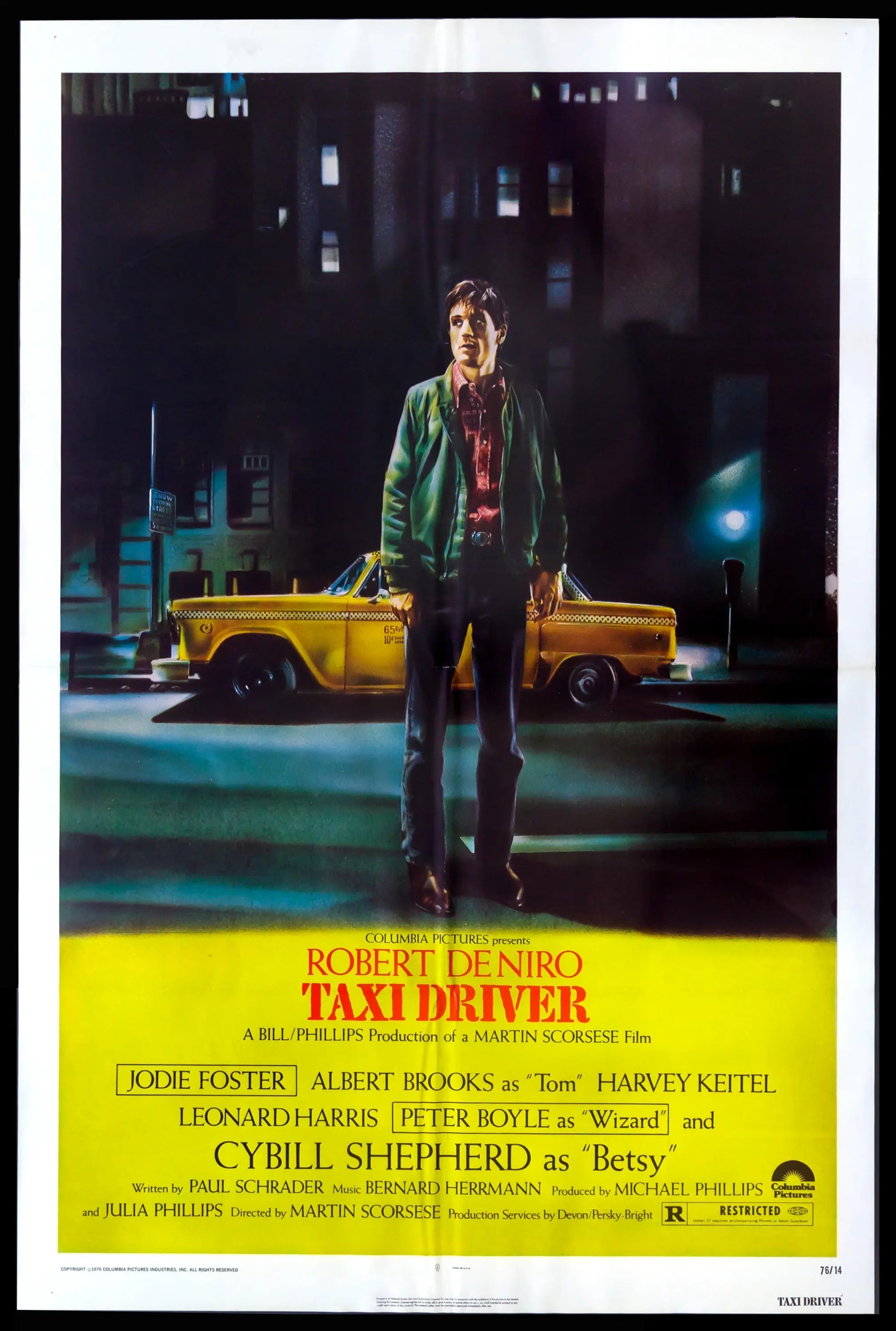 Taxi Driver (1976) original movie poster for sale at Originalfilmart