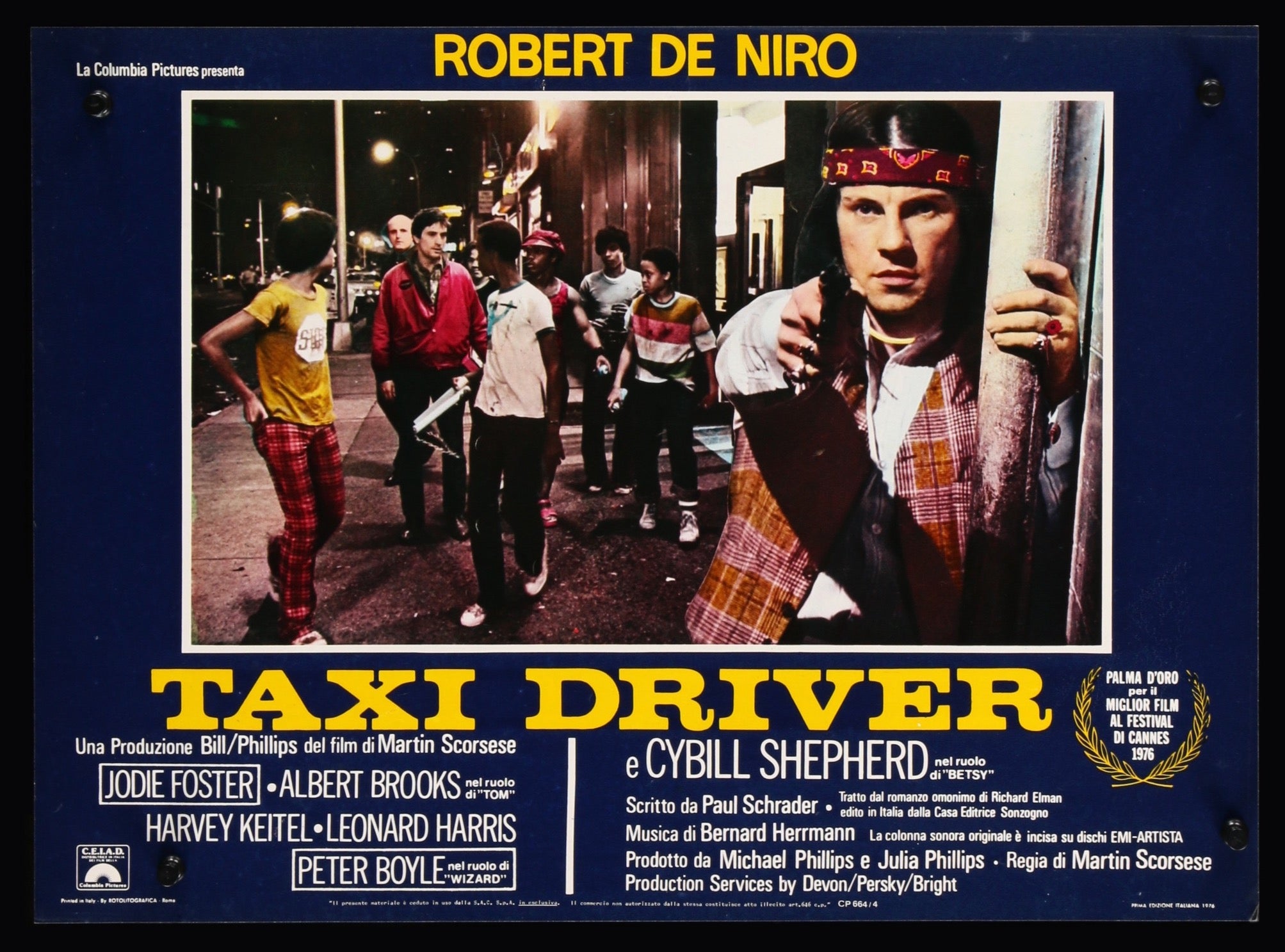 Taxi Driver (1976) original movie poster for sale at Originalfilmart