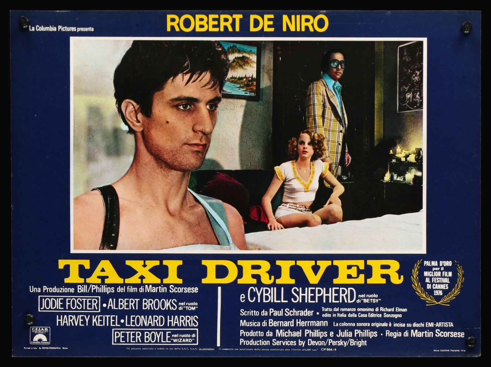 Taxi Driver (1976) original movie poster for sale at Originalfilmart
