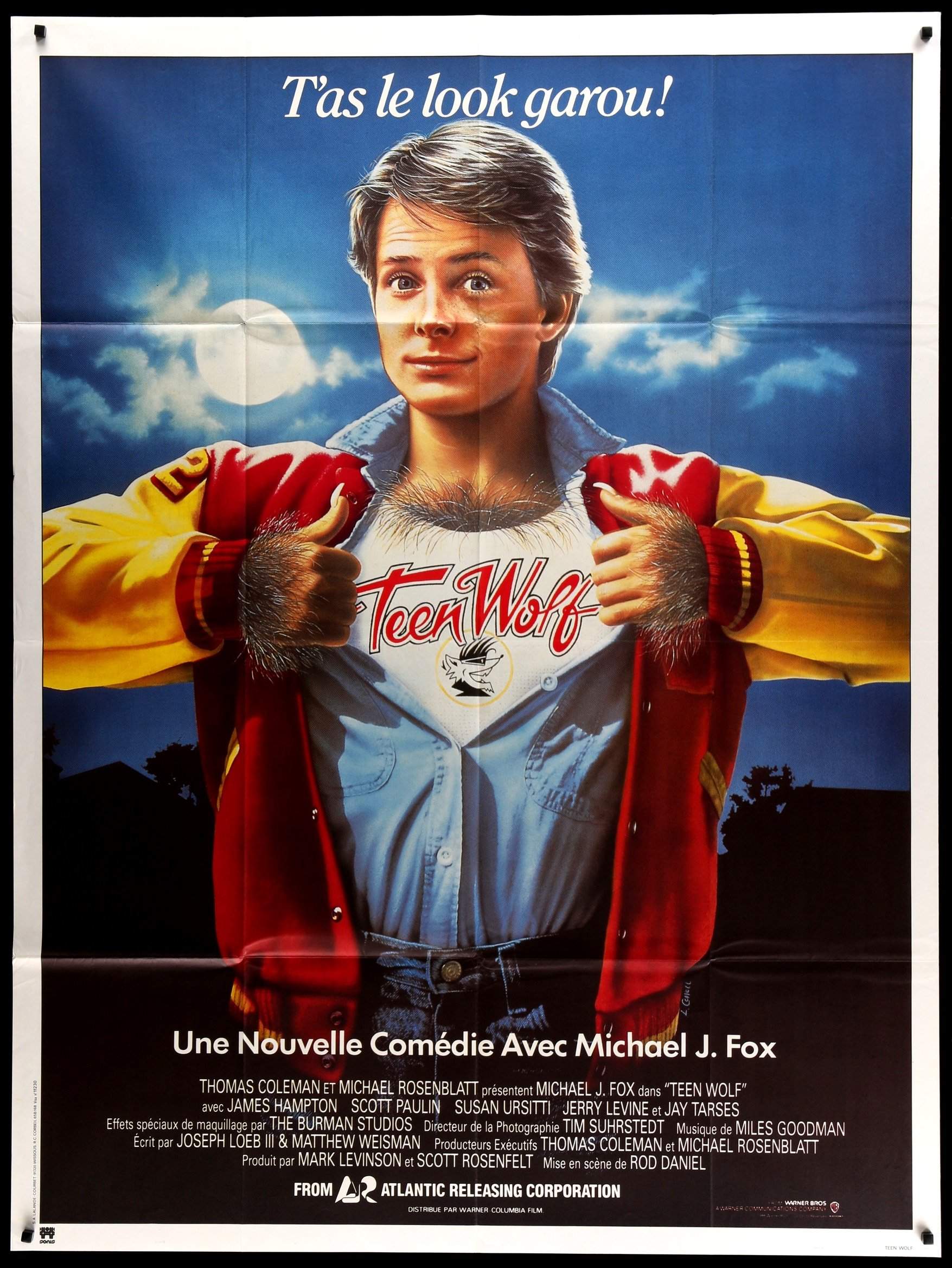 Teen Wolf (1985) original movie poster for sale at Originalfilmart