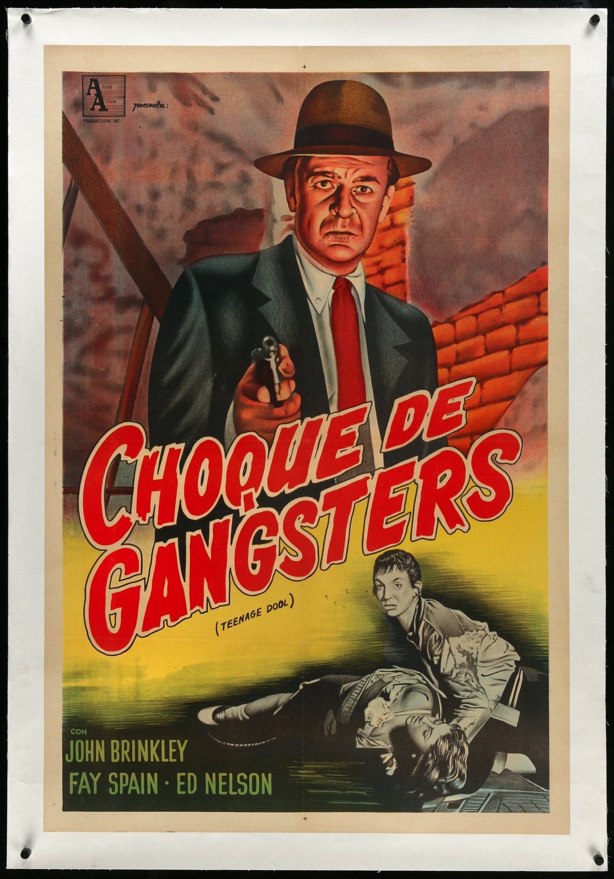 Teenage Doll (1957) original movie poster for sale at Originalfilmart