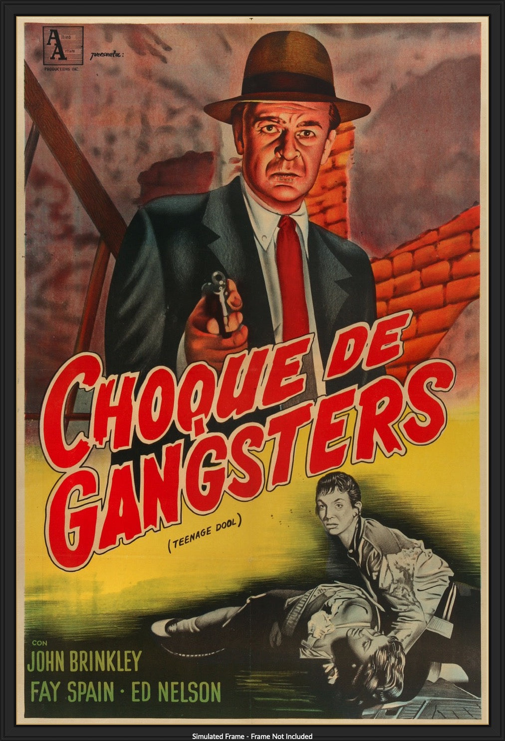 Teenage Doll (1957) original movie poster for sale at Originalfilmart