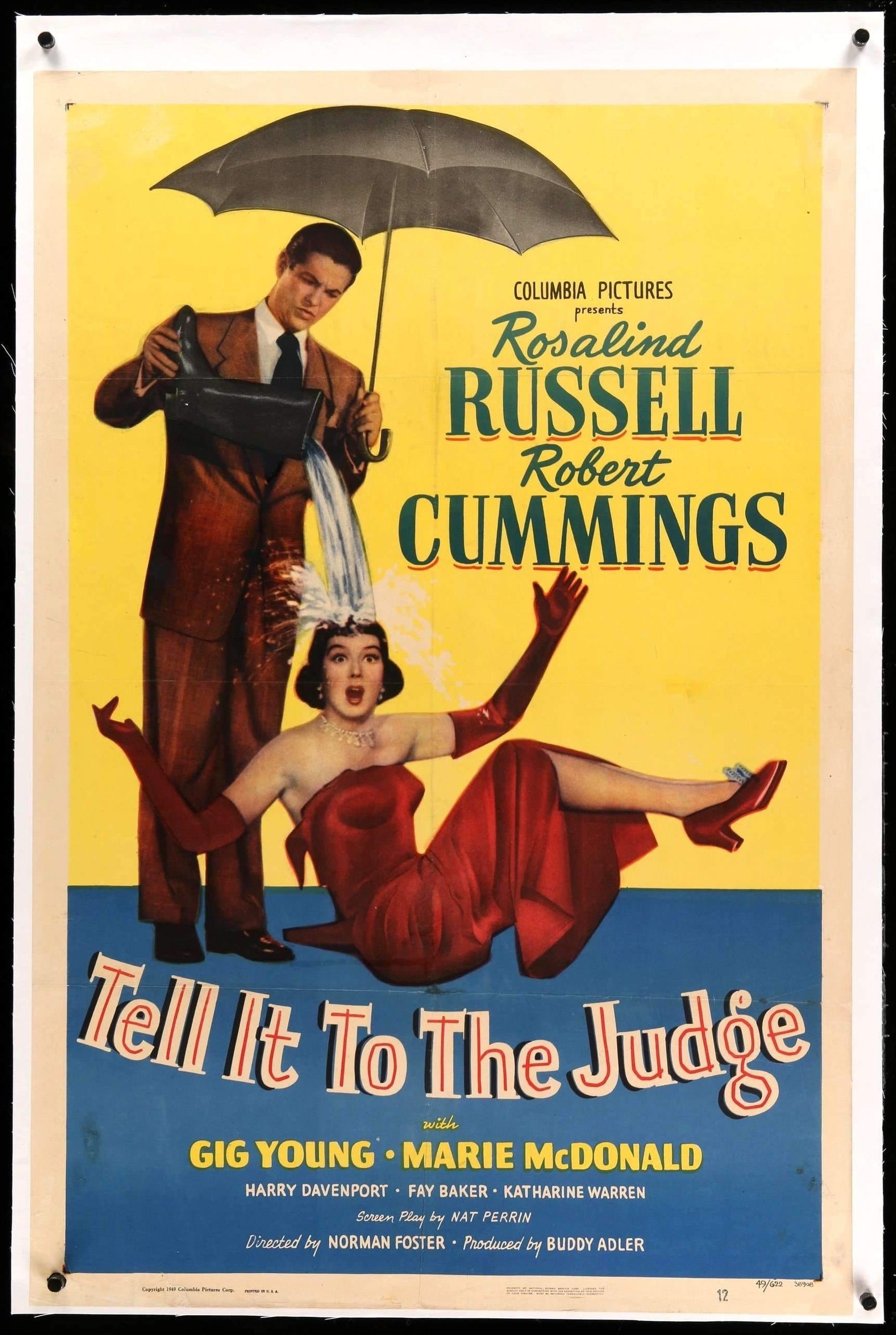 Tell It To the Judge (1949) original movie poster for sale at Originalfilmart