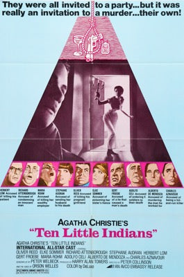 Ten Little Indians (1974) original movie poster for sale at Originalfilmart
