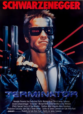 Terminator (1984) original movie poster for sale at Originalfilmart
