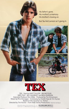 Tex (1982) original movie poster for sale at Originalfilmart