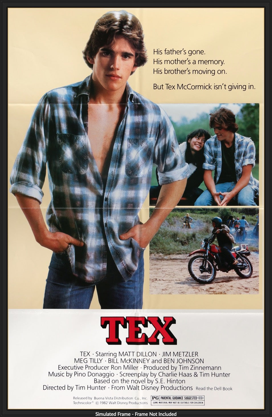 Tex (1982) original movie poster for sale at Originalfilmart